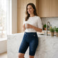 Jeans Capri Ajustados para Mujer