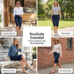 Jeans Capri Ajustados para Mujer