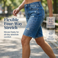 ⏳¡50% OFF por Tiempo Limitado!⏰ Shorts Bermuda de Mezclilla Desgastada Casual para Mujer👖
