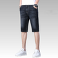 Pantalones cortos de denim ligeros de verano para hombre