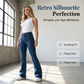 ⏳Oferta por Tiempo Limitado 50% DTO⏰Jeans Acampanados Clásicos de Corte Slim y Tela Elástica para Mujer👖