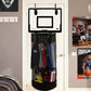 🎉 Cesto de Ropa Sucia para Puerta con Aro de Basquetbol – Tablero Acrílico, Gran Capacidad e Instalación sin Taladrar 🚪🏀