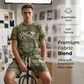 🎉 ¡TIEMPO LIMITADO 50% OFF! 👕 Conjunto de Camiseta y Shorts con Estampado Falso Denim para Hombre – ¡+33K Vendidos! Estampado Digital 3D y Comodidad Todo el Día 🧢