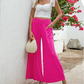 Pantalones Casuales de Pierna Ancha para Mujer