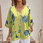 Top Estampado Casual de Corte Holgado para Mujer