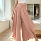 Pantalones de Pierna Ancha Ligeros y Fluidos para Mujer