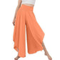 Pantalones de Pierna Ancha Ligeros y Fluidos para Mujer