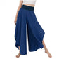Pantalones de Pierna Ancha Ligeros y Fluidos para Mujer