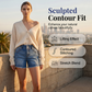 Shorts de Mezclilla Elásticos Casuales para Mujer
