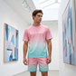 🌊 Venta 2026 — ¡Más de 82,000 Vendidos!🔥 Conjunto Casual de 2 Piezas Estampado de Verano para Hombre