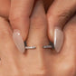 Anillo Minimalista con Piedra Corte Esmeralda