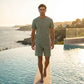Conjunto Casual de Camiseta Ligera y Shorts para Hombre