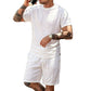 Conjunto Casual de Camiseta Ligera y Shorts para Hombre