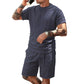 Conjunto Casual de Camiseta Ligera y Shorts para Hombre