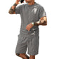 Conjunto Casual de Camiseta Ligera y Shorts para Hombre