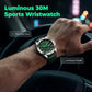 ⌜ ¡OFERTA POR TIEMPO LIMITADO 50% DE DESCUENTO! 💥 Reloj de Pulsera Deportivo de Cuarzo Luminoso 30M para Hombre – Esfera Geométrica 3D, Antirrayado y Resistente al Agua ✨