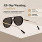 Retro Leopard Print Frame Sunglasses