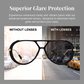 Retro Leopard Print Frame Sunglasses