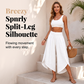 🎉 ¡TIEMPO LIMITADO 50% DE DESCUENTO! 🌸 Mujer Verano casual con cintura smock y corte holgado Pantalones tipo Palazzo split – Movimiento etéreo y caída ☀️ elegante