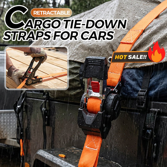 Correas de Amarre Retráctiles para Carga en Autos