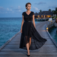 Vestido de Noche Elegante con Encaje