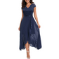 Vestido de Noche Elegante con Encaje