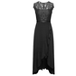 Vestido de Noche Elegante con Encaje