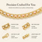 🎉 Oferta 2026 — ¡Más de 30 000 unidades vendidas! ✨ Pulsera de cadena dorada entrelazada para mujer – Estilo elegante en capas 💛