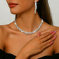 🎉 Rebajas 2026 — Más de 21.500 unidades vendidas ✨: conjunto 💎 de collares y pendientes con cadena de garra de pedrería brillante
