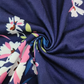 Vestido elegante estampado de mujer con bolsillos