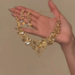 🌸 ¡50% DE DESCUENTO AHORA! 🌸Joyería elegante de pedrería amarilla brillante