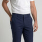 🔥 Pantalones masculinos ultra elásticos ajustados – Material mezclado – Transpirable 👖