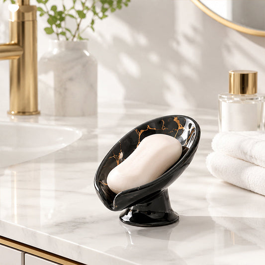 ⏳Jaboneta🧼 cerámica autodrenable de hoja con descuento limitado y con un 50%⏰de descuento