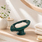 ⏳Jaboneta🧼 cerámica autodrenable de hoja con descuento limitado y con un 50%⏰de descuento