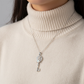 📢📢¡50% de descuento! ⏰Collar de llave de ópalo luminoso