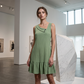 📢📢¡40% DE DESCUENTO! ⏰Vestido asimétrico sin mangas para mujer