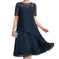 🌸Vestido de Escaleras Elegante de Talla Grande para Mujer
