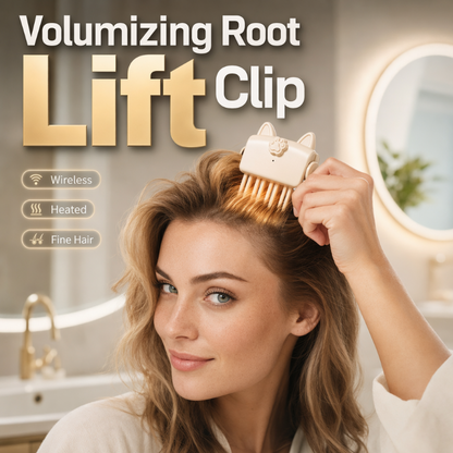 ✨🎉48K+ vendió 💕 la pinza inalámbrica calefactada para raíces de 48K ✨+ Hair Confidence Booster para cabello plano y fino — Devareon®