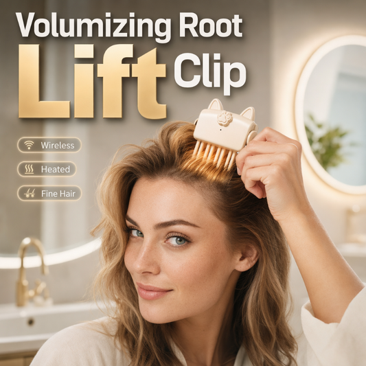 ✨🎉48K+ vendió 💕 la pinza inalámbrica calefactada para raíces de 48K ✨+ Hair Confidence Booster para cabello plano y fino — Devareon®