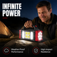 🔦 ¡50% DE DESCUENTO AHORA! ⛺ Foco portátil multifuncional – LED impermeable, resistente a impactos y ultra brillante para acampadas y aventuras al aire libre ✨