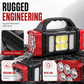 🔦 ¡50% DE DESCUENTO AHORA! ⛺ Foco portátil multifuncional – LED impermeable, resistente a impactos y ultra brillante para acampadas y aventuras al aire libre ✨