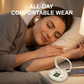 Auriculares inalámbricos Bluetooth de doble par con funda de carga LED