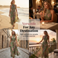 Elegante vestido largo de estampado floral con escote halter