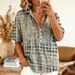 💨🕊️ ¡TIEMPO LIMITADO 50% DE DESCUENTO! 🌊Blusa de verano holgada – Relajada y fluida – Muévete con estilo y con soltura.