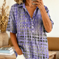 💨🕊️ ¡TIEMPO LIMITADO 50% DE DESCUENTO! 🌊Blusa de verano holgada – Relajada y fluida – Muévete con estilo y con soltura.