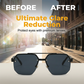 🔥 Gafas de Sol Geométricas Estilo Urbano para Hombre – Marco Metal & PC – Protección UV400 🕶️