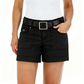 Shorts casuales elásticos para mujer con bolsillos funcionales
