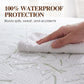 Protector de colchón impermeable de fibra de bambú