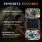 🦋 Linterna Solar de Hierro con Motivo de Mariposa – Resistente a la Intemperie, Brillante y Decorativa, Perfecta para Jardín, Patio y Balcón ☀️✨