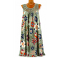 Vestido Floral sin Mangas Elegante para Mujer